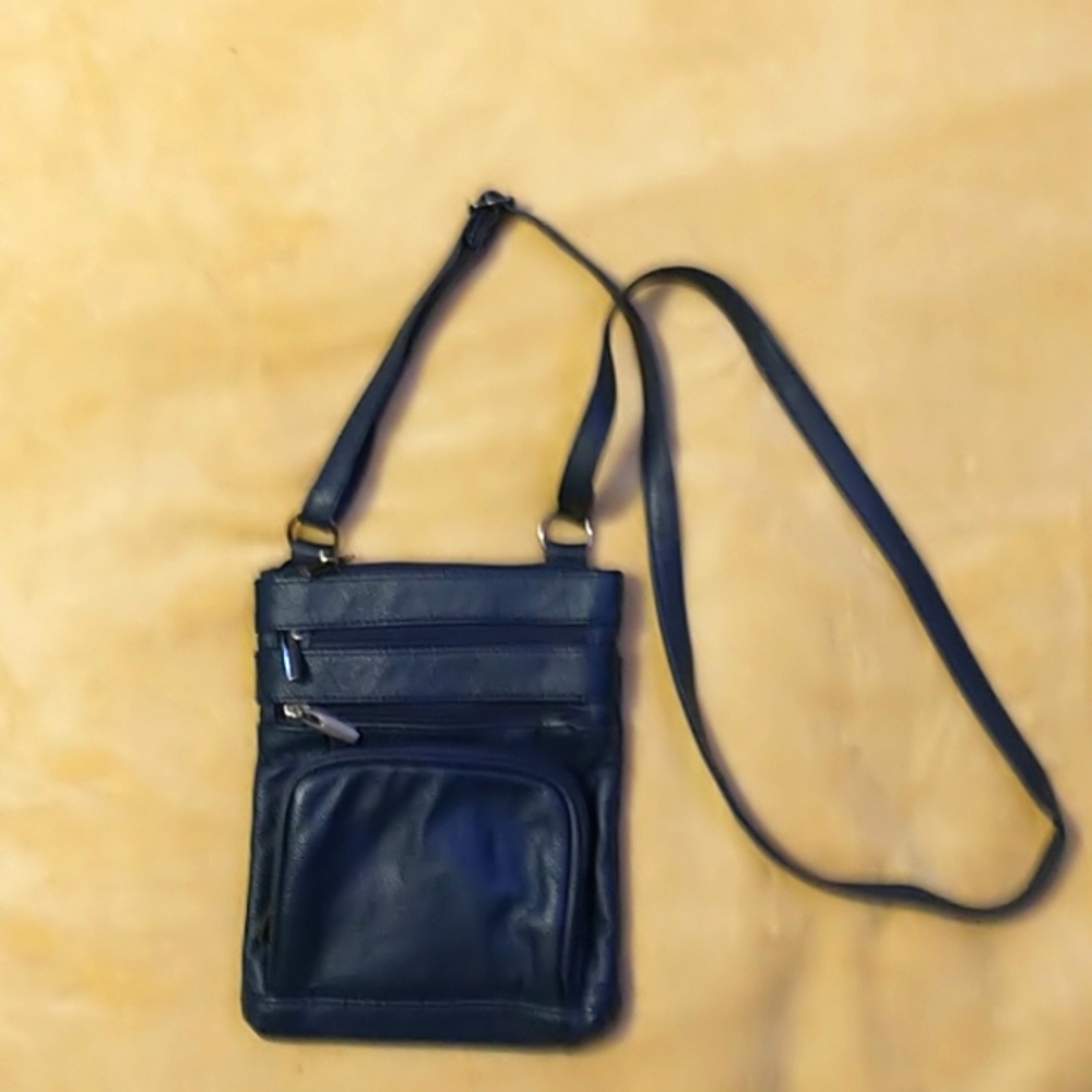 Navy blue purse